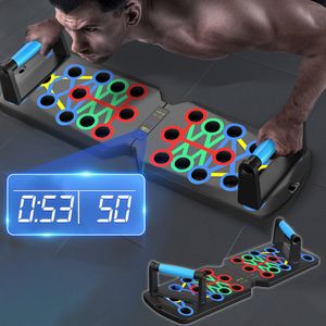 Push-Ups Stands Foldable Push-Up Board At Home Push Up Exercise Portable Sport Fitness Equipment Abdominal Biceps Brachii Muscle Chest Training 230506