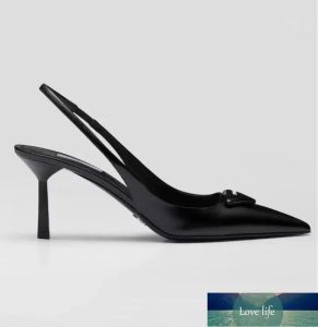 Kalite Yüksek Topuklu Kadın İnce Topuk Mizaç Yeni Saçlı Açık Kenar Boncuk Kovası Sığ Ağız Tek Ayakkabı Kariyer İş Ayakkabıları