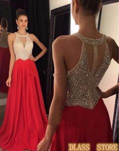 Sukienki imprezowe Pearl Beaded Prom 2023 Elegancka sukienka wieczorowa bez rękawów Niebieska suknia dla kobiet Vestidos de Fiesta Serene Hill szata