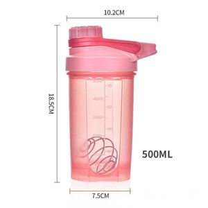 Yeni 500ml Herbalife Su Şişesi İçecek Plastik Sızıntı Kanıtı Spor Şişeleri Protein Shaker Su Şişesi İçecek Breware BPA ÜCRETSİZ