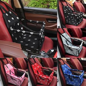 Carrier Pet Dog Car Carrier Seat Bag Waterproof Basket Folding Hammock Pet Carriers Bag For Small Cat Dogs Safety Travelling Mesh bag