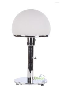 Table Lamps Designer Lighting Wilhelm Wagenfeld WG24 Bauhaus Lamp - The