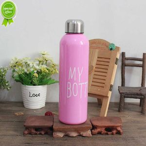 New Water Bottle Sports Portable Bottles Plastic Outdoor Bottle Childrens Sports Space Water Cup Sealed and Leak-proof