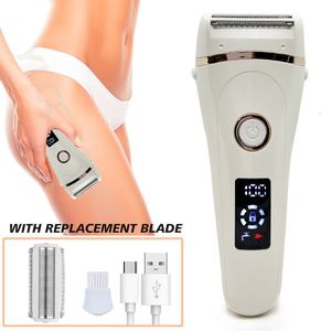 Epilator Trimmer for Intimate Haircuts for The Groin Pubic Hair Cuter Armpit Feet Sex Places Zone Cliper Shaving Machine Women Depilation 230508