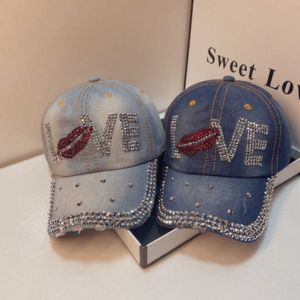 Snapbacks Baseball Cap for Women Snapback Kpop Luxury Fashion Caps Caps Crystal Designer Letter Rhinestone Hip Hop Visors Summer Sun Hat G230508