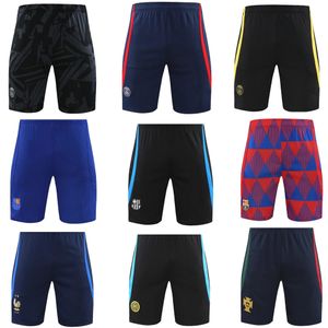 파리 MBAPPE 축구 반바지 22 23 24 BarcelonaS 트레이닝 psgs 블랙 축구 바지 maillot Inter short de foot