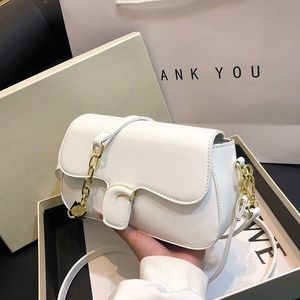 New Candy Color Chain Messenger Bag Letter Women's Twist Lock Bags Factory Foreign Trade Wholesale