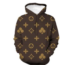 Nuovo marca da uomo con cappuccio da uomo Lettera di lusso hip hop streetwear fonette pullover coat di moda casual