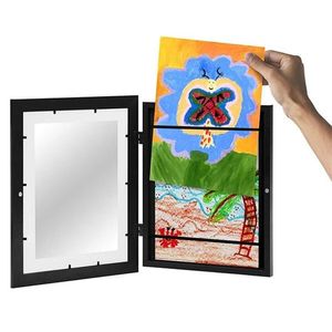 Dekorative Objekte Figuren Saker Kinder Art Frametory Projects 83x118 Kinder Art Frames Magnetic Front Opening Drawing Pictures 230508