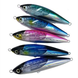 Przynęty Przynęty 17 5 cm 97G Ocean Boat Flash Blade Fishbait Big Game Pływający ołówek Minnow Przynęta Topwater Trolling Tuna Sea Wobbler 230508