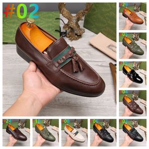 Lüks Penny Loafers Ayakkabı Erkek Ayakkabılar Deri Tasarımcı Elbise Ayakkabı Kaydırıyor Büyük Boyut 38-46 Broogue oyma Loafer Sürüş Ayakkabı Boyutu 38-45