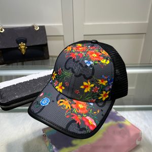 Designer Baseball Beach Cap Multi-Color Alfabetet Emagroderi Mönster Men Capello Creative Sports Breatble Truck Driver Hat