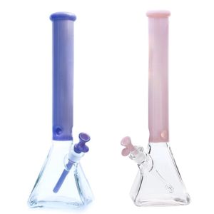 Vintage Premium Glass Bong Hookah 16 polegadas 18 polegadas A fábrica de vidro original da pirâmide fabricada pode colocar o logotipo do cliente pela DHL UPS CNE