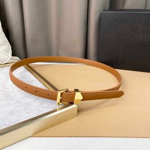 Top Designer Belt Fashion Women Men Needle Buckle Waistband Classic Head Layer Calfskin Womens Accessories Small Waist Width 2.0cm Available As A Gift