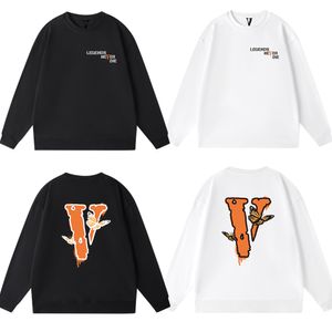 Vlone Hoodie Yeni Satış Moda Hoodie Kırık Ayı Sweatshirt Oyuncak Ayı Modaya Modeli Terry Patlama Kazak Stil Erkekler ve Kadınlar Beden S-XL Beyaz Gri Baskı Mektubu