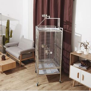 Cages Breeding Outdoor Bird Cage Large Free Shipping Bird Feeder Budgie Indoor Travel Birds Cage Home Gabbia Per Uccelli Pet Supplies