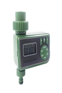 Gartenbewässerungssteuergerät LCD Auto Water Saving Controller Digital Pflanzenbewässerungstimer Sprinkleranlage Equipments8363344