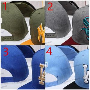 84 colores Béisbol masculino Snapback sombreros Royal Blue Hip Hop Pink Angeles 