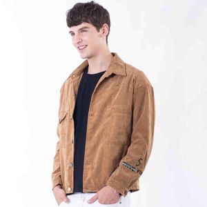 Men's Jackets Men Jacket Spring Fashion Korean Leisure Turn Windbreaker Solid Large Military Brigade Brand Clothing