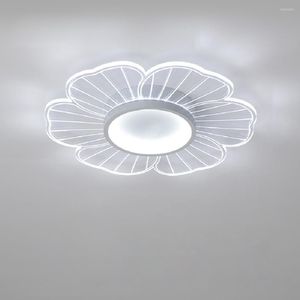 Taklampor led lampa modern kreativ nordisk blomma vardagsrum sovrum studie balkong inomhus ljus