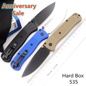 Messen Hard Box Packing 535 Nylonfiberhandtag Mark S30V Blad Folding Fick Survival EDC Tool Kitchen Camp Hunt Utility Outdoor Knife