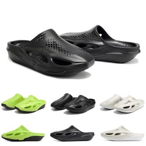 2023 MMW X 005 Erkek Kadın Terlik Sandalet Slaytlar Yaz Slip-On Flip Flops Siyah Beyaz Hafif Kemik Yeşil Erkek Terlik Slayt Sandal Serin Ayakkabılar