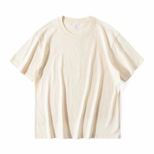 Camiseta holgada para mujer y bebé, top marrón de marca a la moda, camisa informal para mujer y niño, ropa de lujo de calle de manga corta
