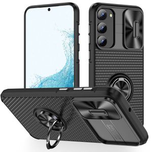 Slim Armor Kickstand Shockproof Cases for Samsung Galaxy A12 5G A22 A52 4G A52s A03s Newest Hybrid Slide Camera Protection Triangle Ring Cover