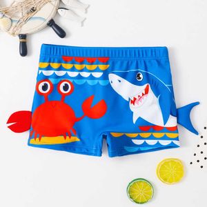 Children's swimwear Kids Cartoon Print Swimwear New Swimsuit Baby Boy Pool Shorts Swim Trunk Beach Short for Toddler Kids Swimming Clothes P230509