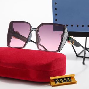 Occhiali da sole alla moda Occhiali da sole firmati per donna Occhiali da vista estivi carini con occhiali da spiaggia da viaggio con lettere di alta qualità