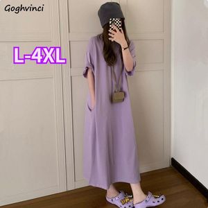 Abiti abiti da donna da donna allmatch latene slitta solida vendita calda l4xl boyfriend loosewaist dritti cool girls Ulzzang femminile ins nuova