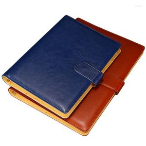 Planejador de notebook para Business Pu Notebook Spiral Binder Manual de folhas soltas A5 B5