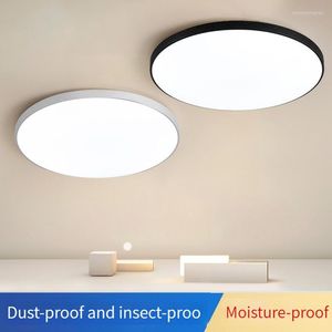 Taklampor LED-ljus ultratunn mordern enkel lampa rund fyrkant för vardagsrum sovrum foajé matsal