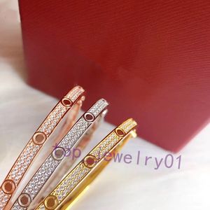 moda bilezik altın tork bileklik çift sıra elmas lüks mücevher genişliği 5mm gizli kakma işlemi yüksek solmaya dayanıklı bilezikler tasarımcı kadınlar için
