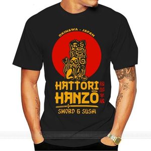 Men s t shirts hatori Hanzo Kaus Pria Hitam Putih Abu Abu Gratis Pengiriman Atasan Mode Merek Katun Teeshirt 230509