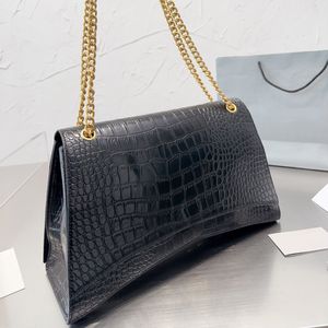 Klepsydra łańcuchy torby crossbody luksusowe designerskie torby marki torebki na ramię Wysokiej jakości kobiety litera torebka