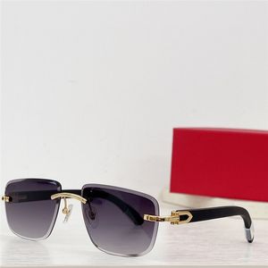 Neue Modedesign-Piloten-Sonnenbrille 0275S randlose Rahmenschlifflinse Einfache und beliebte Outdoor-UV400-Schutzbrille