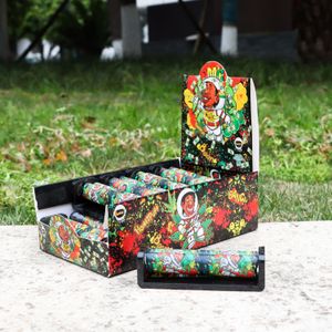 smoke shop 78MM Plastic Tobacco Cigarette Rolling Machine For King Size Paper Easy 78MM Manual Smoking Roller Cigarette Maker