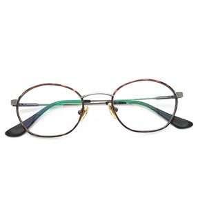 Óculos de sol Frames Fashion Belight Optical Acetato com Metal Spring Vintage Retro Mulheres Mens de óculos de óculos de óculos de prescrição