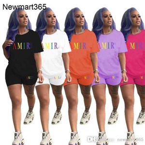 2023 Designer Womens Tracksuits Plus Size 3xl 4xl 5xl Two Piece Set Letter Print T-shirt And Shorts Set Sports Outfits