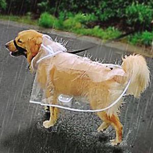 Raincoats Big Dog Rain Poncho Dog Raincoat Big Dog Mediumsized Dogs Pet Waterproof Clothing Jacket Clothes Puppy Casual
