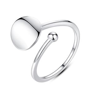 Designer Personalisierte Frauen Verstellbarer Öffnungsring Luxusmarke Spiegel Farbdesign Super Funkelnder s925 Silber Ring Charm Weiblicher Exquisiter Ring Schmuck Geschenk