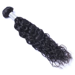 Capelli umani vergini brasiliani onda di acqua capelli Remy non trasformati tesse doppie trame 100 g/pacco 1 pacco/lotto può essere tinto sbiancato