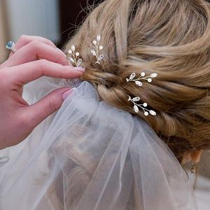 Клипы для волос свадебные булавки невеста U