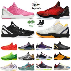 Mambacita ProTro 5 6 Mambas Mens Grantch Basketball Shoes Big Stage Parade Playoff Pack Chaos Eybl Green Bruce Lee Del Sol Challenge Red All-Star Sneakers Trainers