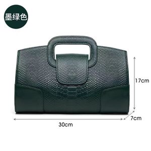 Self-produced self-marketing leather handbag fashion cross body bag dignified atmosphere shoulder bag