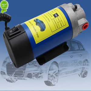 Nuova pompa di estrazione diesel olio 12V Pompa di cambio trasferimento di aspirazione elettrica con tubi Motore 100W 4L per moto barca auto