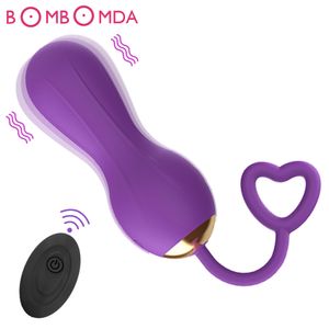 Ägg/kulor vaginal bollar massage vibrator kegel ben wa vagina dra åt träning g spot vibrerande ägg sex leksaker för vuxna kvinnor 230509