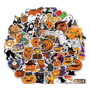 Bilklistermärken cool halloween klistermärke 100 st vattentät vinyl skateboard gitarr rese fall dörr bärbar dator lage cykel cykel droppe leverera dhoqh