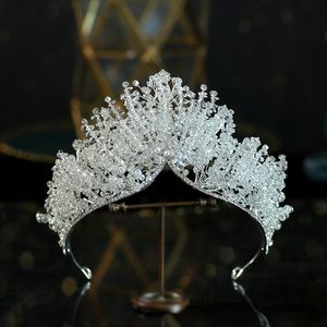 Gioielli per capelli da sposa copricapo con corona di perline abito da sposa da sposa con atmosfera barocca banchetto compleanno all'ingrosso 230508